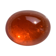 SPESSARITE PLAIN OVAL CAB (AAA/MILKY) 14.00X11.00 MM 11.10 Cts.