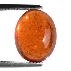 SPESSARITE PLAIN OVAL CAB (AAA/MILKY) 14.00X11.00 MM 11.10 Cts.