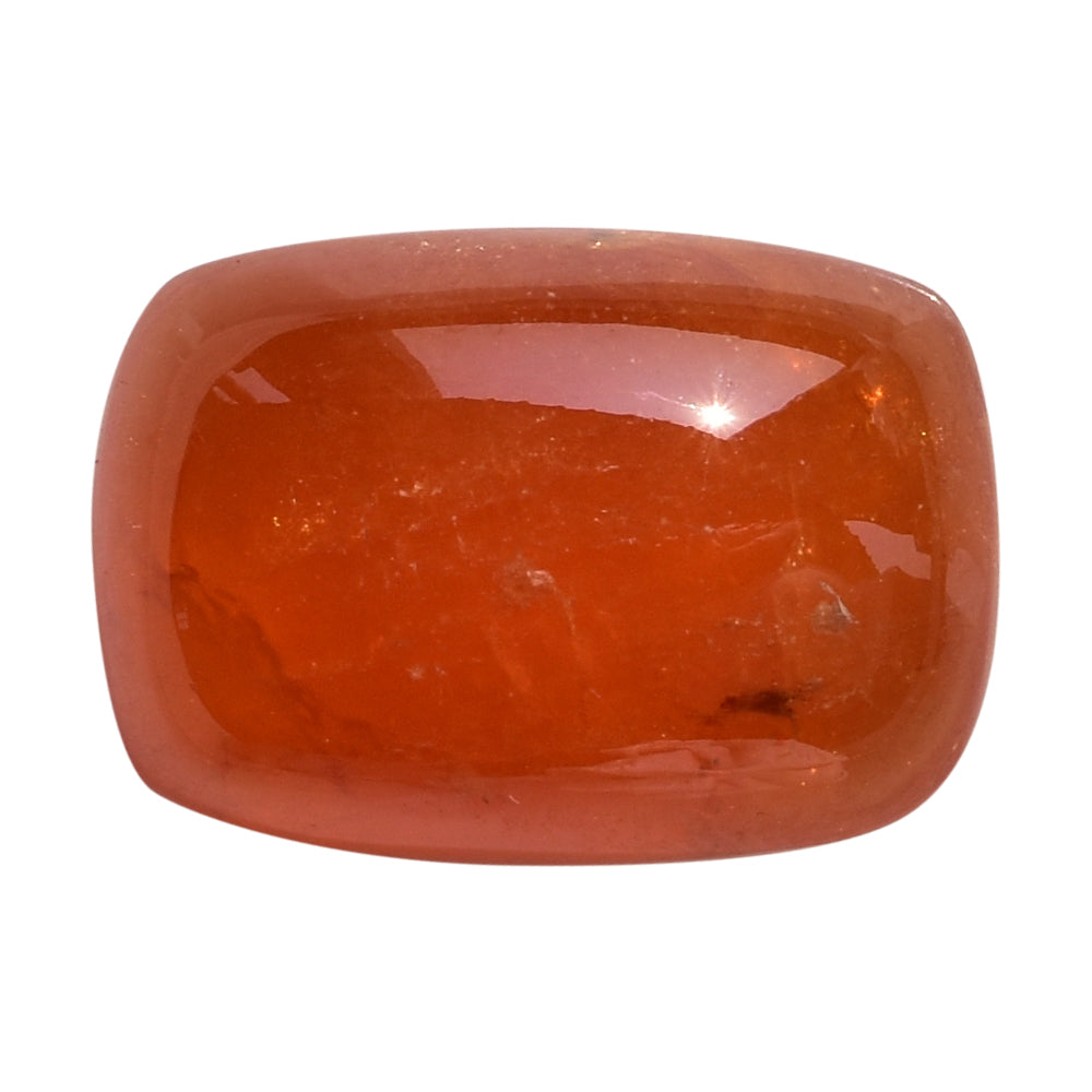 SPESSARITE PLAIN CUSHION CAB (AA/MILKY) 20.00X13.50 MM 22.04 Cts.