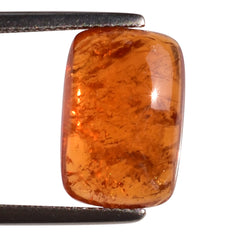 SPESSARITE PLAIN CUSHION CAB (AAA/MILKY) 14.50X10.50 MM 9.91 Cts.