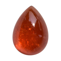 SPESSARITE PLAIN PAER CAB (AAA/MILKY) 15.00X11.00 MM 11.21 Cts.