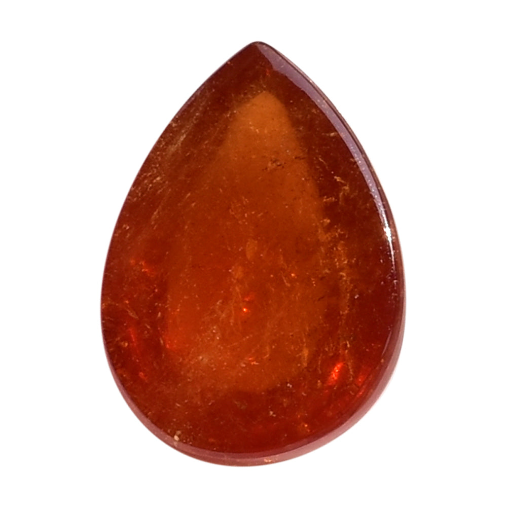 SPESSARITE PLAIN PAER CAB (AAA/MILKY) 15.00X11.00 MM 11.21 Cts.