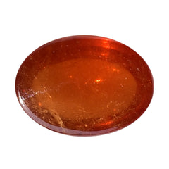 SPESSARITE PLAIN OVAL CAB (AA/MILKY) 14.00X10.30 MM 7.55 Cts.