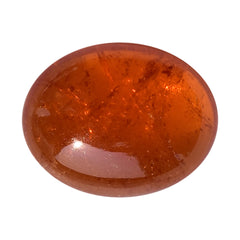 SPESSARITE PLAIN OVAL CAB (AAA/MILKY) 14.50X11.50 MM 10.03 Cts.
