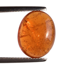 SPESSARITE PLAIN OVAL CAB (AAA/MILKY) 14.50X11.50 MM 10.03 Cts.