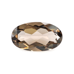 SMOKY QUARTZ CUT OVAL 14.75X8.50MM 4.03Cts.