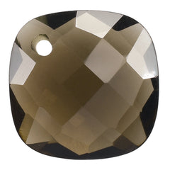 SMOKY QUARTZ BRIOLETTE CUSHION (FULL DRILL) 10MM 2.80 Cts.