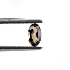 SMOKY QUARTZ CUT OVAL 5X3MM 0.20Cts.
