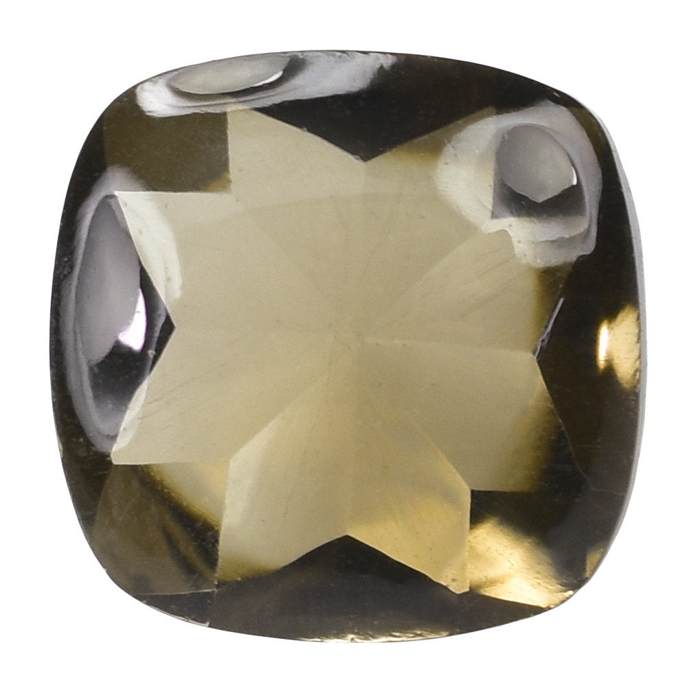 SMOKY QUARTZ BUFFTOP CUSHION 7MM 1.36 Cts.