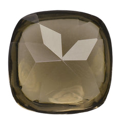 SMOKY QUARTZ BUFFTOP CUSHION 7MM 1.36 Cts.