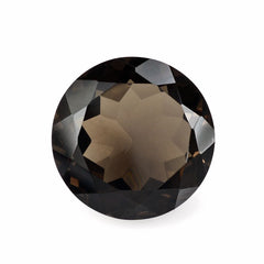 SMOKY QUARTZ CUT ROUND 18MM 19.40Cts.