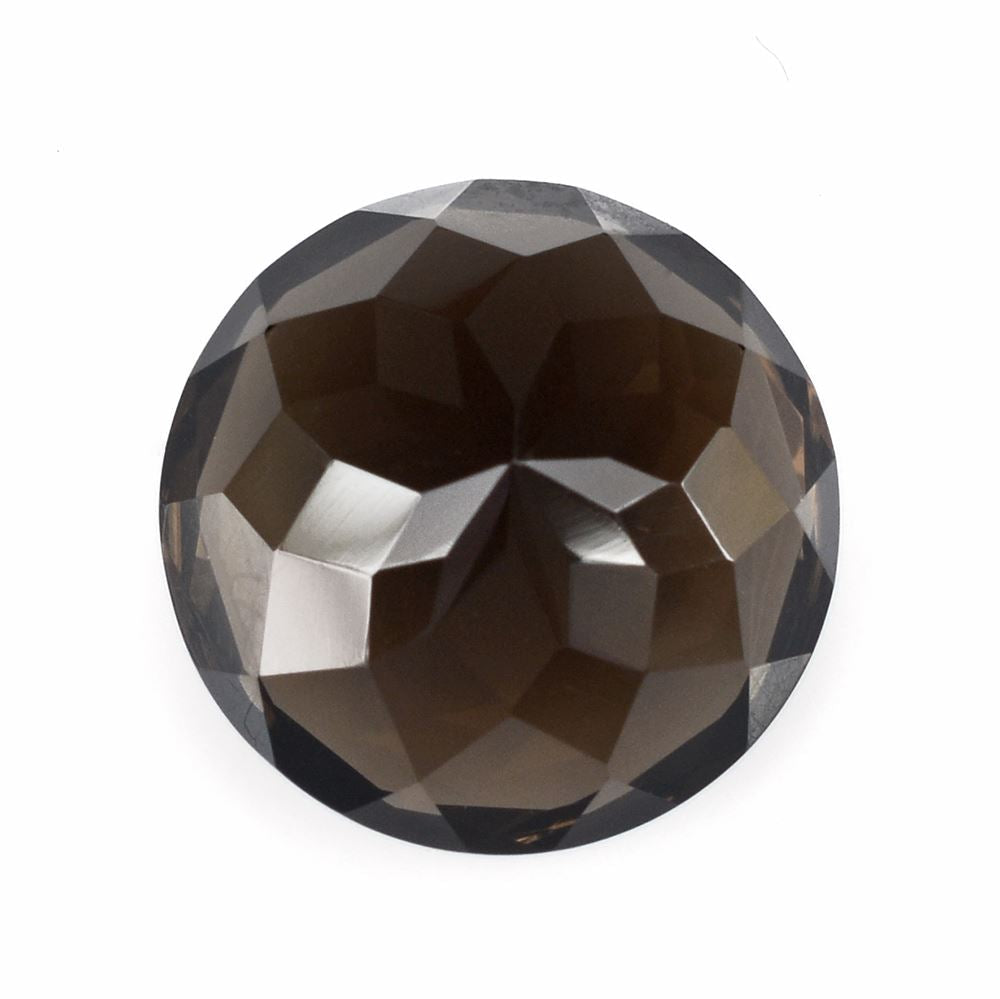 SMOKY QUARTZ CUT ROUND 18MM 19.40Cts.