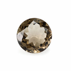 SMOKY QUARTZ CUT ROUND 13MM 7.55Cts.