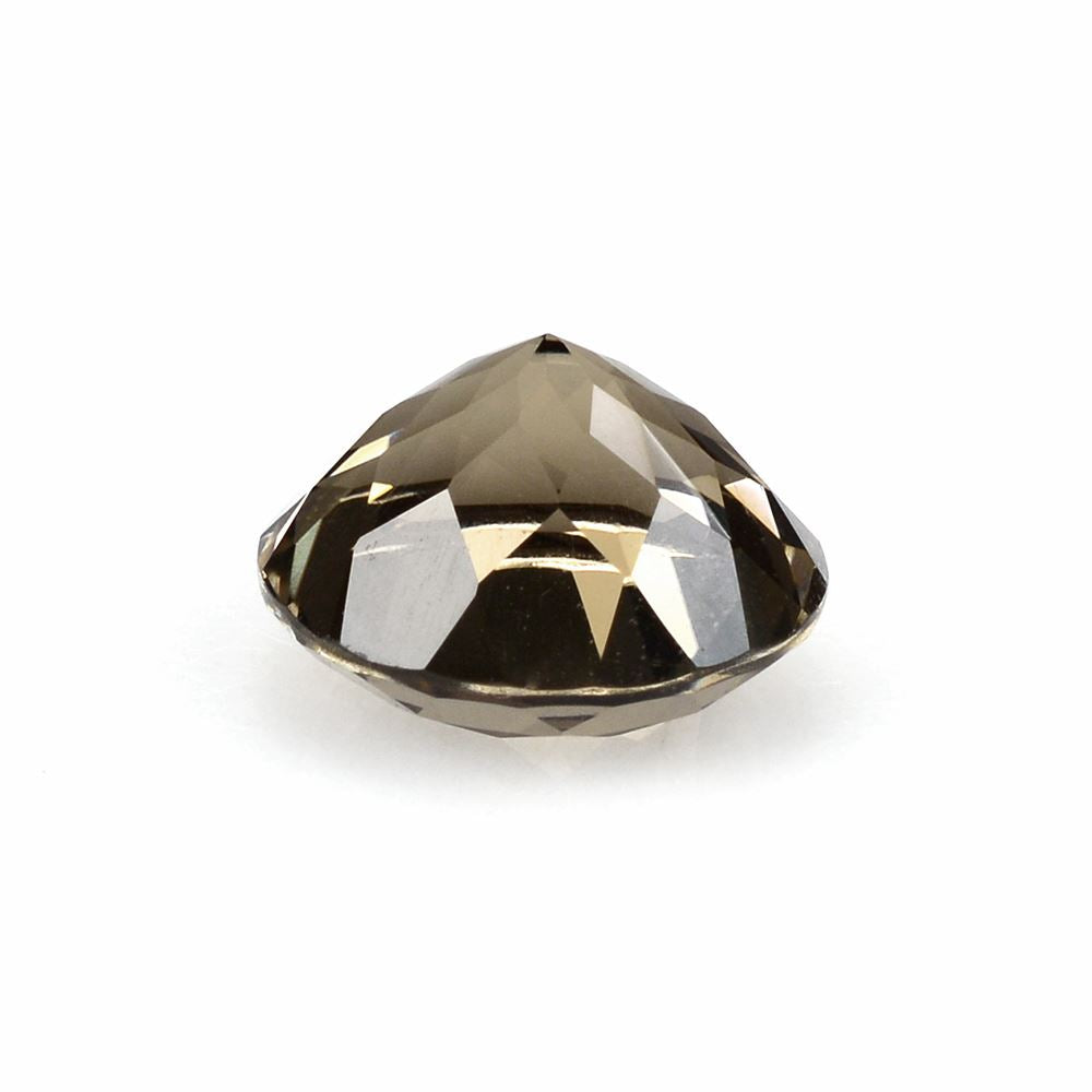 SMOKY QUARTZ CUT ROUND 13MM 7.55Cts.