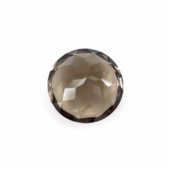 SMOKY QUARTZ CUT ROUND 13MM 7.55Cts.