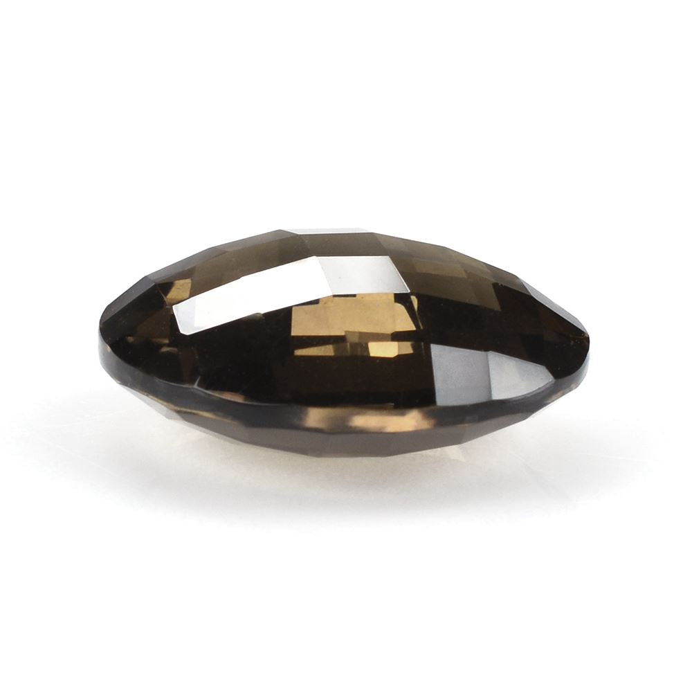 SMOKY QUARTZ BRIOLETTE ROUND 20MM 20.21Cts.