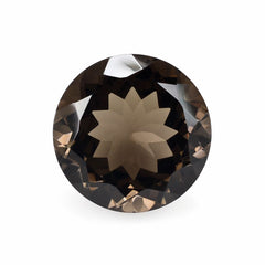 SMOKY QUARTZ CUT ROUND 18MM 19.00Cts.