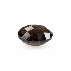 SMOKY QUARTZ BRIOLETTE ROUND 12MM 5.85Cts.