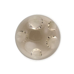SMOKY QUARTZ SUPPER BUBBLE ROUND CAB 20MM 24.55Cts.