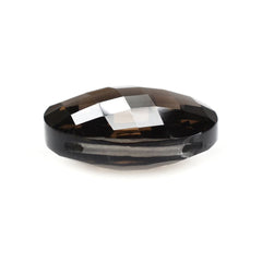 SMOKY QUARTZ BRIOLETTE ROUND (FULL DRILL) 18MM 17.10Cts.