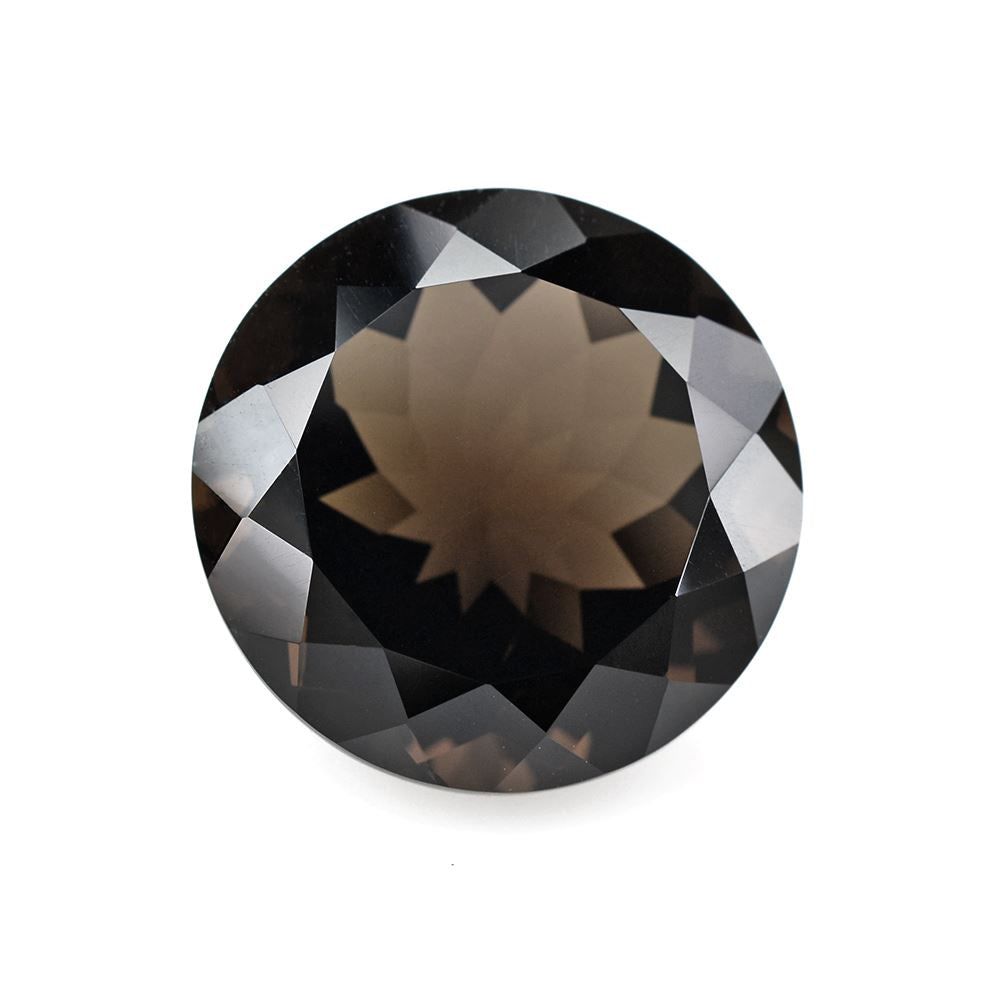 SMOKY QUARTZ CUT ROUND 17MM 16.10Cts.