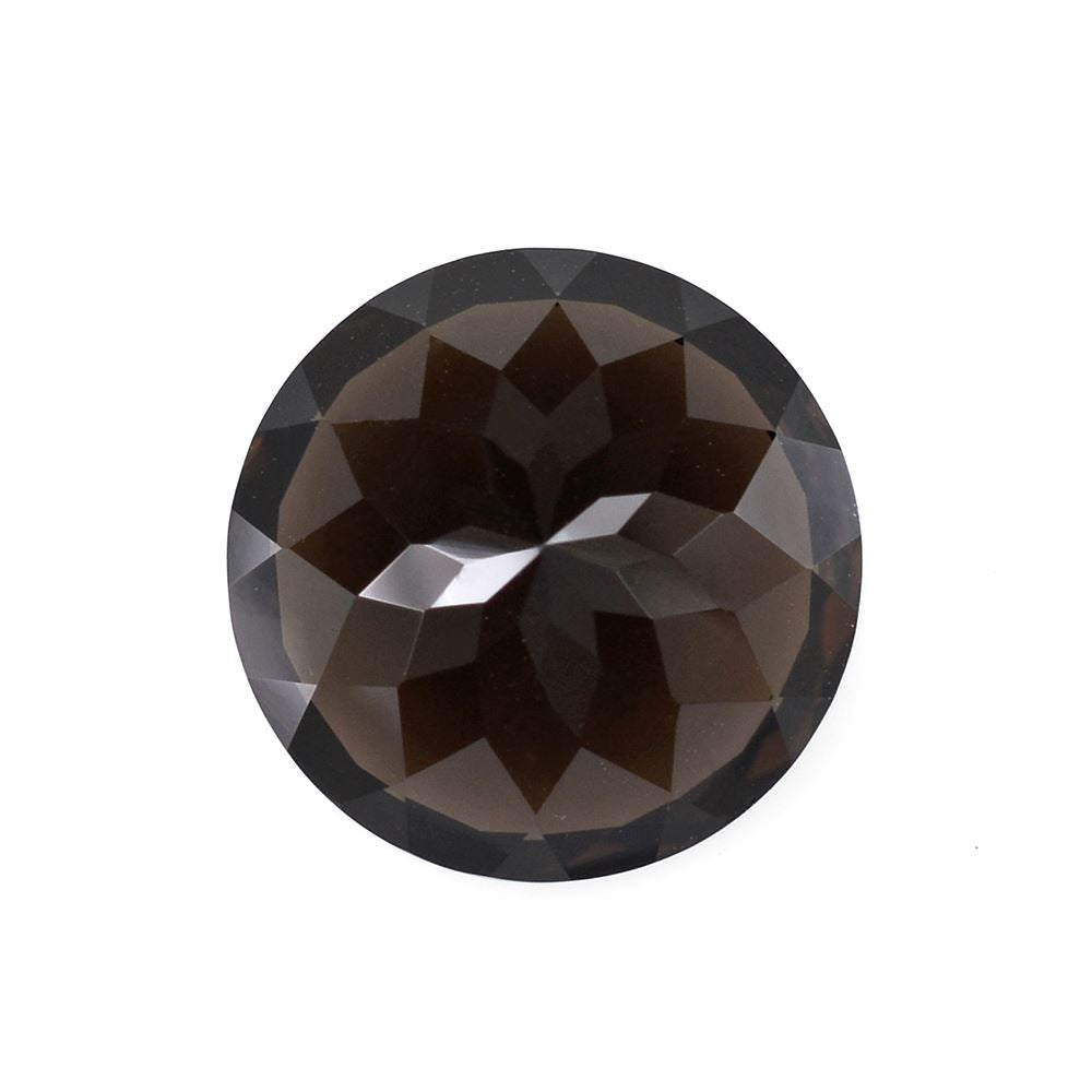 SMOKY QUARTZ CUT ROUND 17MM 16.10Cts.