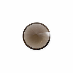 SMOKY QUARTZ MIRROR CUT ROUND 10MM 2.95Cts.
