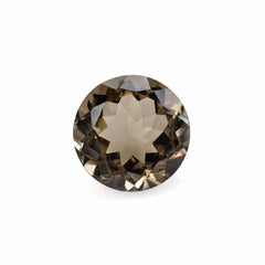 SMOKY QUARTZ CUT ROUND 12MM 5.50Cts.