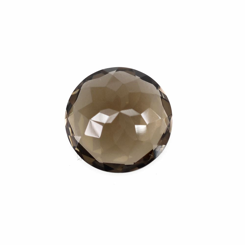 SMOKY QUARTZ CUT ROUND 12MM 5.50Cts.