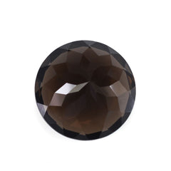 SMOKY QUARTZ CUT ROUND 16MM 13.85Cts.