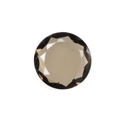 SMOKY QUARTZ BOTH SIDE TABLE CUT ROUND 12MM 4.02Cts.