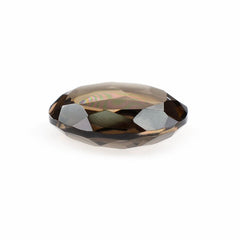 SMOKY QUARTZ BOTH SIDE TABLE CUT ROUND 12MM 4.02Cts.