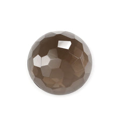 SMOKY QUARTZ IRREGULAR CUT ROUND CAB 16.20MM 11.97Cts.