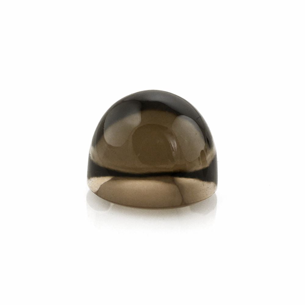 SMOKY QUARTZ ROUND CAB (HIGH DOME) 8MM 3.08 Cts.