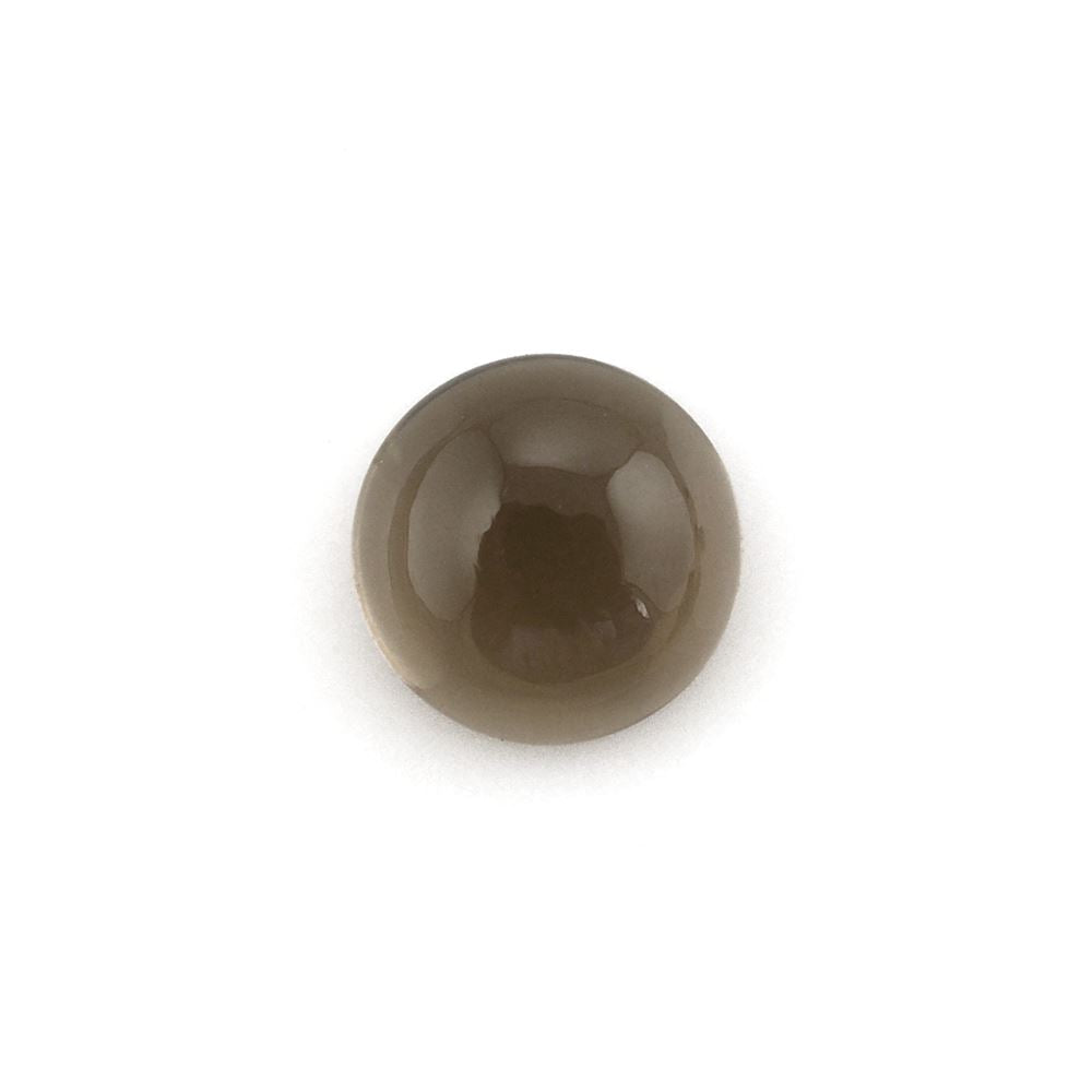 SMOKY QUARTZ ROUND CAB 8MM 1.89 Cts.