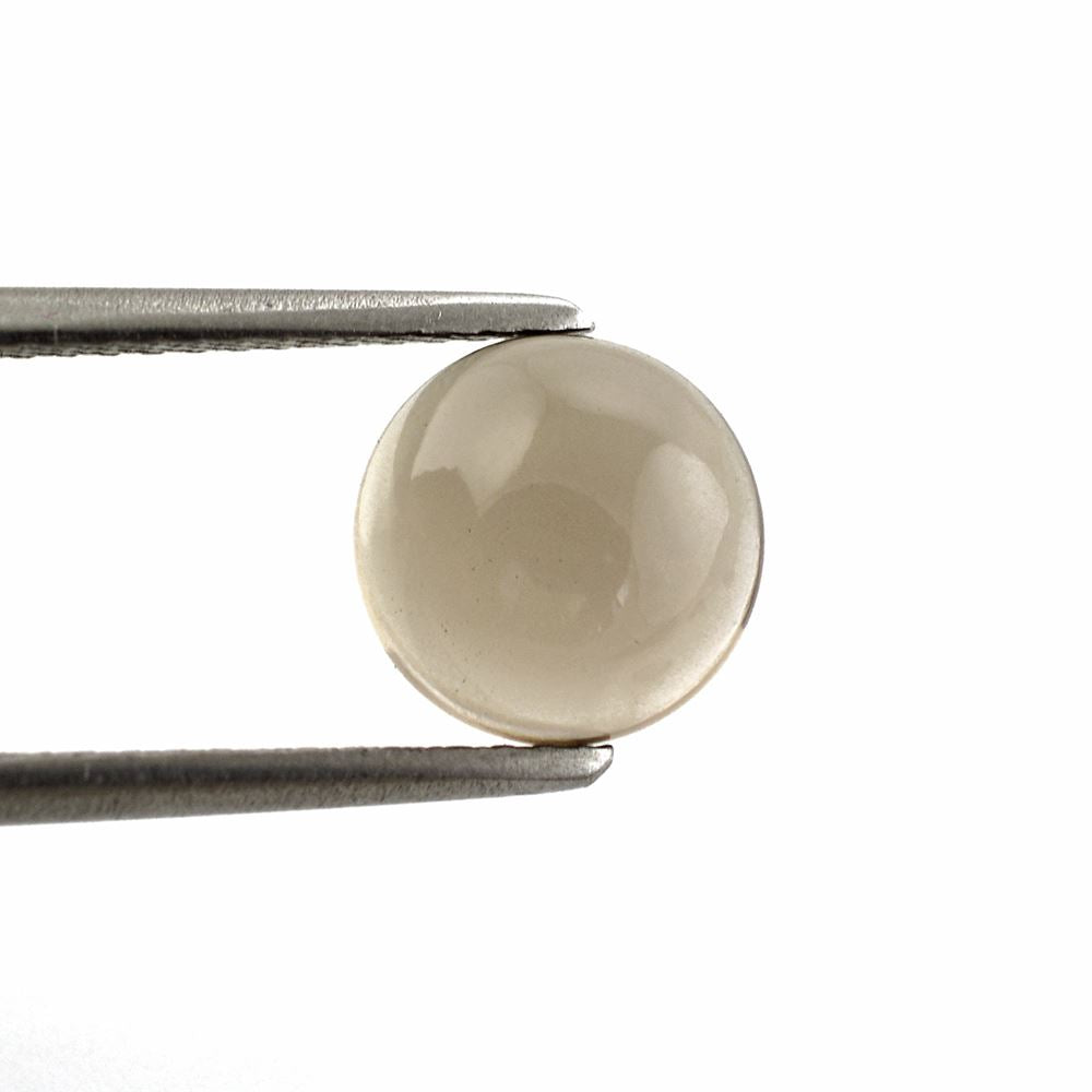 SMOKY QUARTZ ROUND CAB 8MM 1.89 Cts.