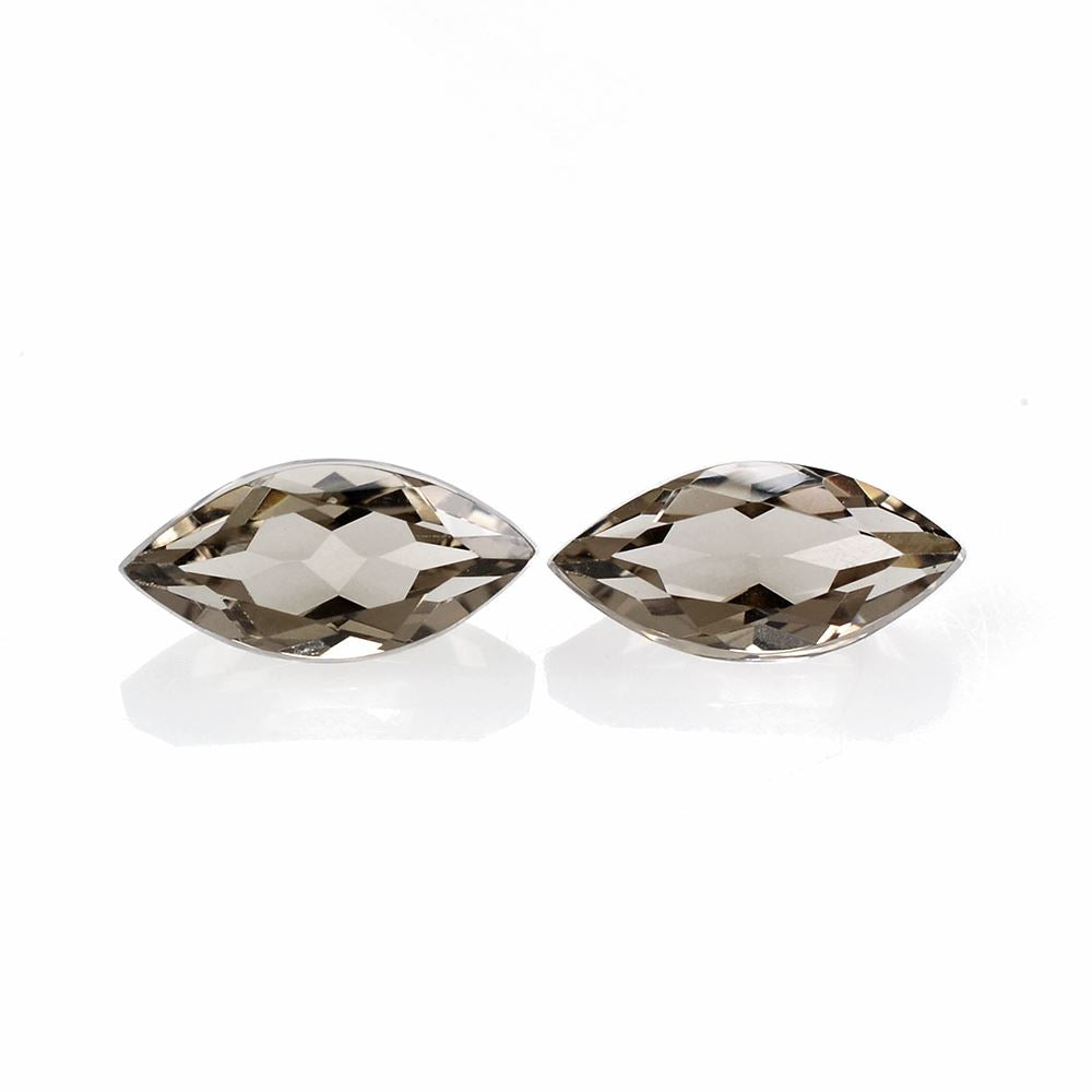 SMOKY QUARTZ CUT MARQUISE 7.50X3.50MM 0.40 Cts.