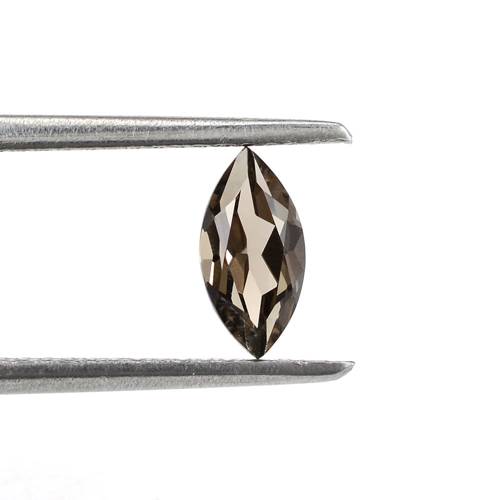 SMOKY QUARTZ CUT MARQUISE 8X4MM 0.50 Cts.