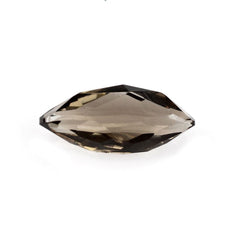 SMOKY QUARTZ ROSE CUT HIGH DOME MARQUISE 15X5MM 2.80 Cts.