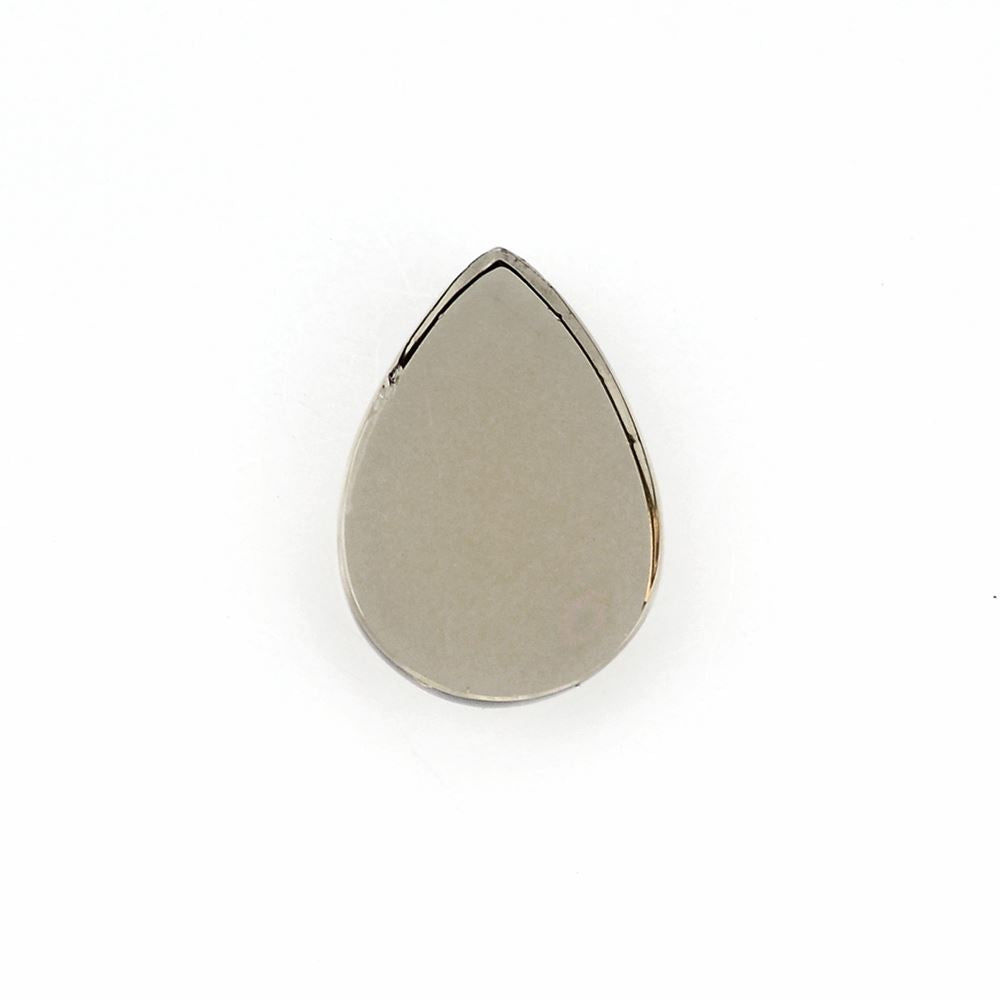 SMOKY QUARTZ PEAR PLATE 10.50X7.50MM 1.36 Cts.