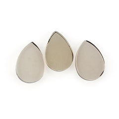 SMOKY QUARTZ PEAR PLATE 10.50X7.50MM 1.36 Cts.