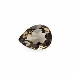 SMOKY QUARTZ CUT PEAR 8X6MM 1.02 Cts.