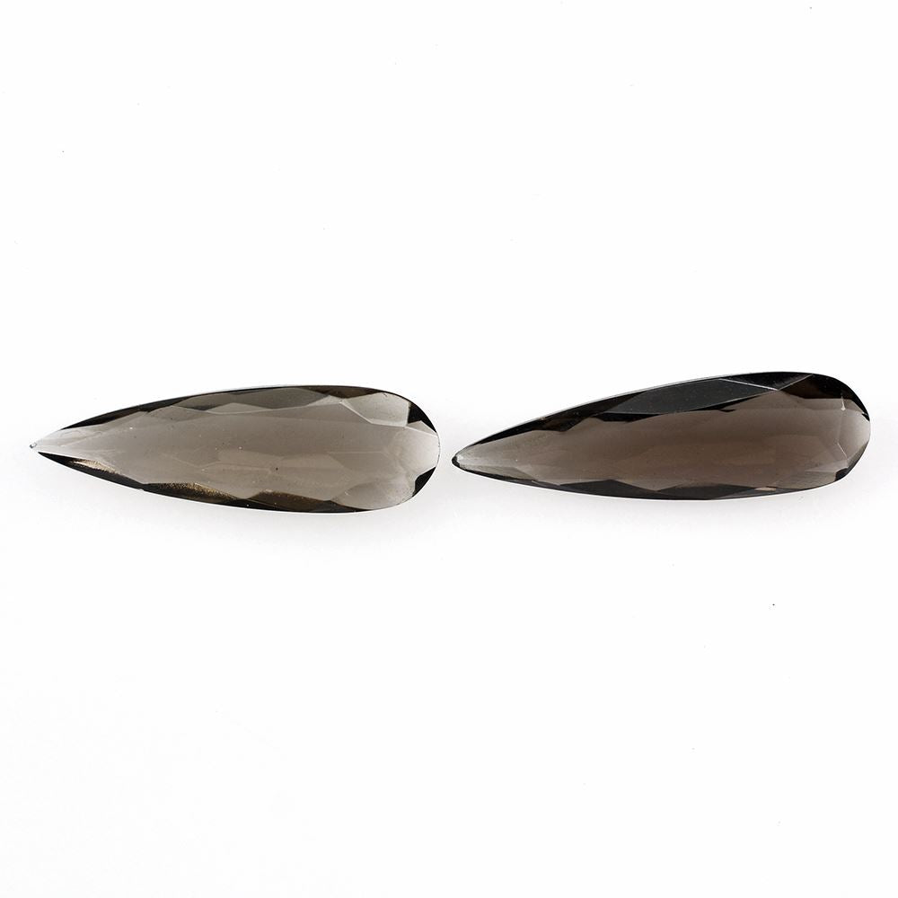 SMOKY QUARTZ CUT PEAR (FLAT) 18.50X6MM 1.83 Cts.