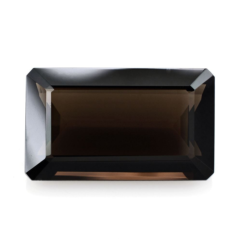 SMOKY QUARTZ CUT OCTAGON 30X18MM 43.60 Cts.