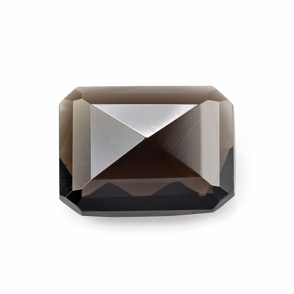SMOKY QUARTZ FANCY CUT OCTAGON 19X15MM 15 Cts.