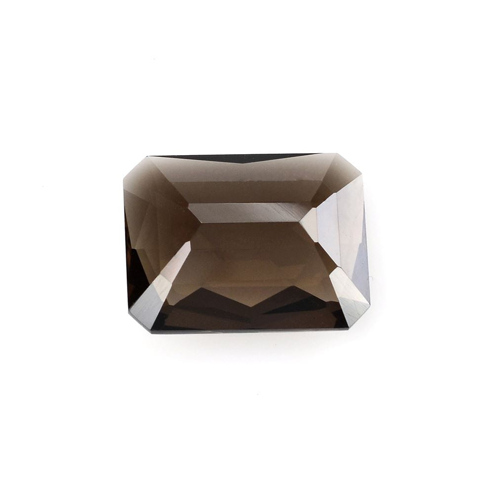 SMOKY QUARTZ FANCY CUT OCTAGON 19X15MM 15 Cts.