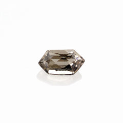 SMOKY QUARTZ CHECKER CUT HEXAGON 4X2MM 0.10 Cts.