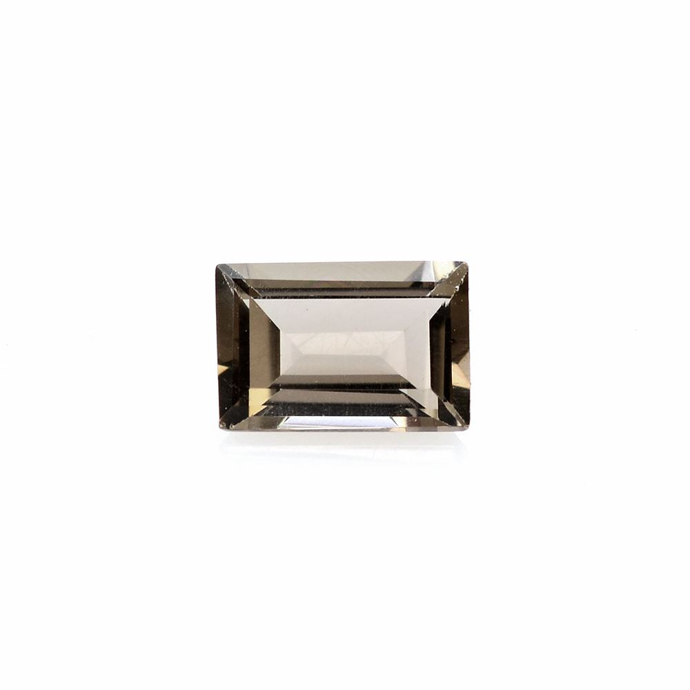 SMOKY QUARTZ CUT BAGUETTE 6X4MM 0.52 Cts.