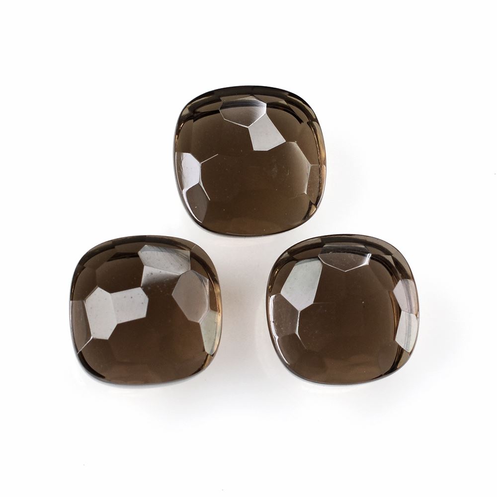 SMOKY QUARTZ IRREGULAR CUT BOTTLE CORK 10.50MM 7.60 Cts.