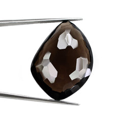 SMOKY QUARTZ STEP CUT FANCY 20X10MM 35.20 Cts.